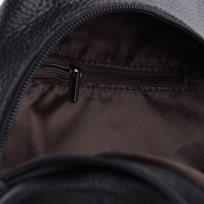 Чоловічий рюкзак шкіряний Keizer K1085bl-black купити недорого в Ти Купи