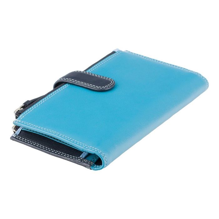 Жіночий шкіряний гаманець Visconti rb100 blue m купити недорого в Ти Купи