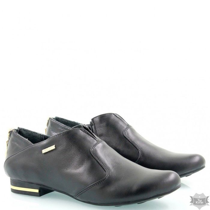 Классические черные туфли Villomi 1012-01 купить недорого в Ты Купи