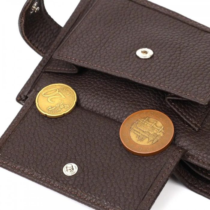 Кожаный мужской турецкий кошелек BOND 22007 купить недорого в Ты Купи