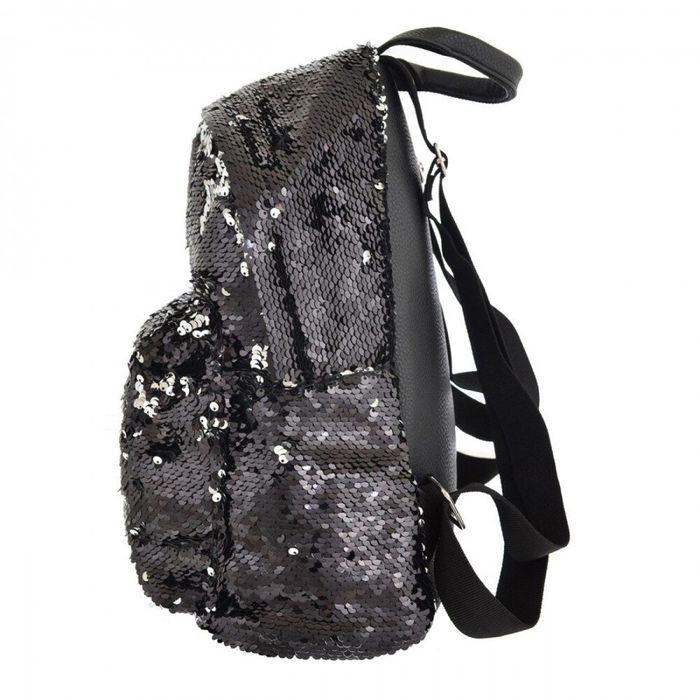 Молодежный рюкзак с пайетками YES 10 л GS-03 «Black» (557655) купить недорого в Ты Купи