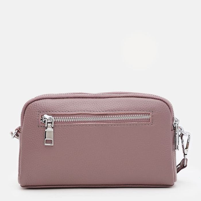 Жіноча шкіряна сумка Borsa Leather K11668v-violet купити недорого в Ти Купи