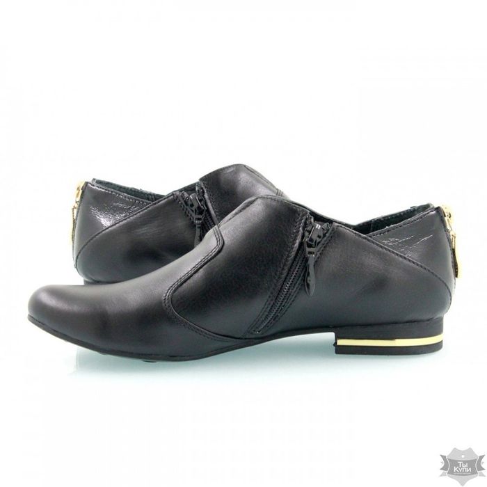 Классические черные туфли Villomi 1012-01 купить недорого в Ты Купи