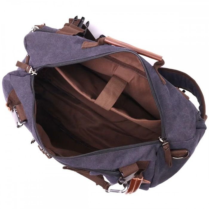 Чоловічий рюкзак-трансформер з тканини Vintage 22157 купити недорого в Ти Купи