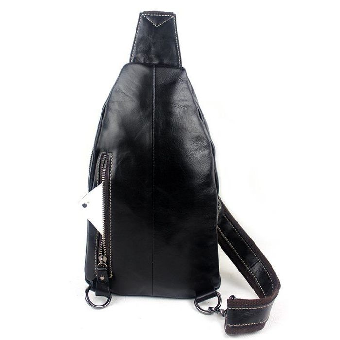 Мужская кожаная сумка-слинг Vintage 14760 купить недорого в Ты Купи