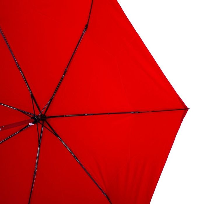 Красный Автоматический женский зонт с фонариком и светоотражающими вставками FARE купить недорого в Ты Купи