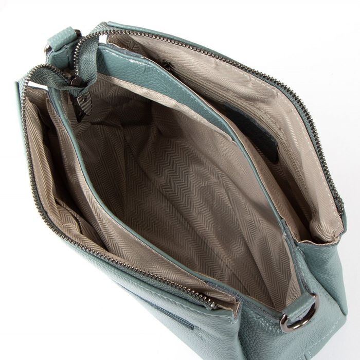 Жіноча шкіряна сумка ALEX RAI 99105-1 L-green купити недорого в Ти Купи