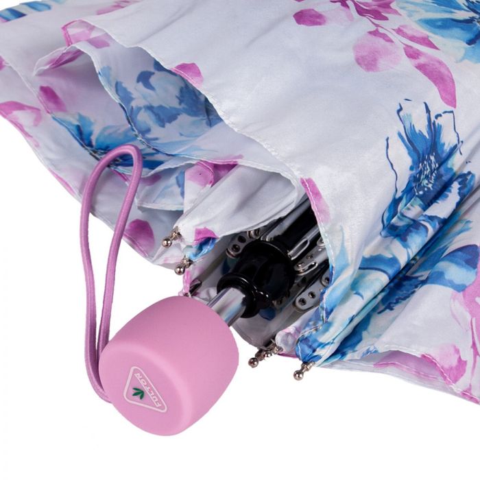 Механический женский зонт Fulton Superslim-2 L553 Pastel Petals (Милые лепестки) купить недорого в Ты Купи