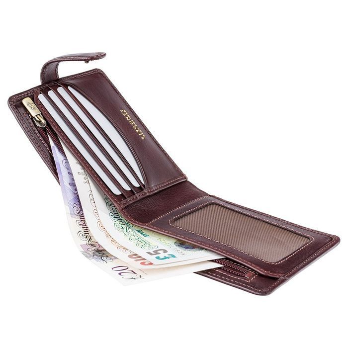 Чоловічий гаманець Visconti TSC41 Massa (Brown) з захистом RFID купити недорого в Ти Купи