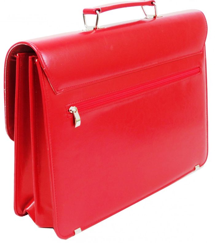 Жіночий портфель з екологічної шкіри AMO SST08 червоний купити недорого в Ти Купи