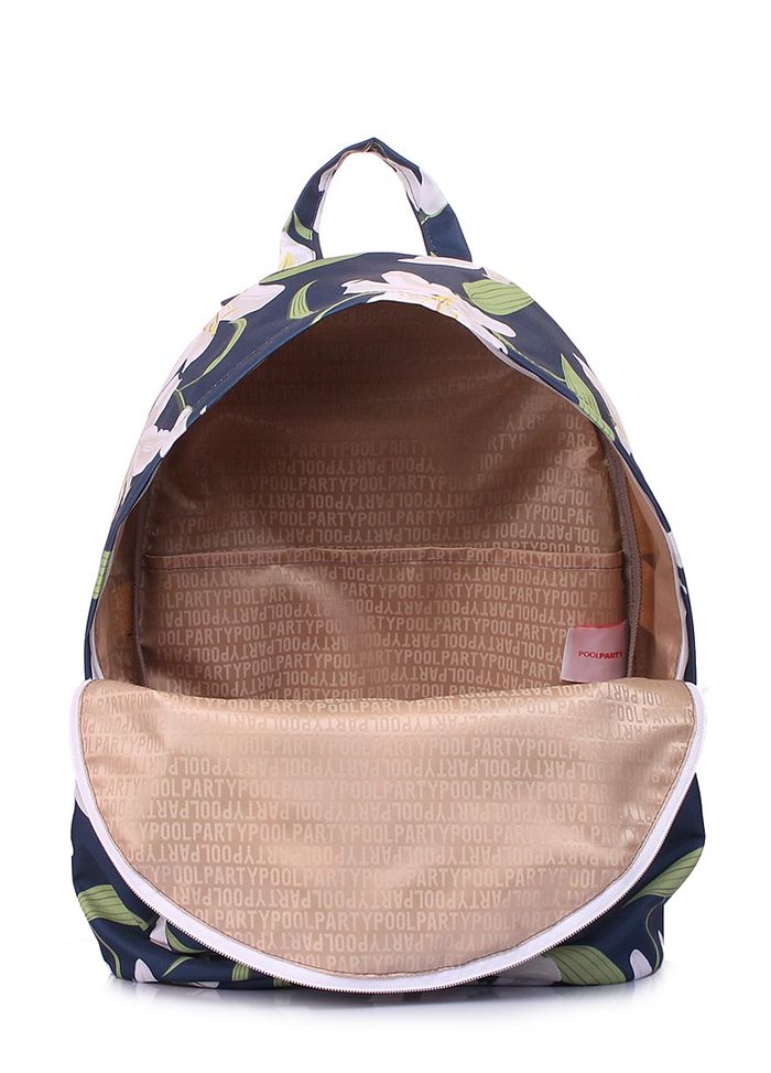 Жіночий текстильний рюкзак рюкзак-рюкзак-лілії купити недорого в Ти Купи