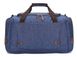 Дорожная синяя текстильная сумка Vintage 20075