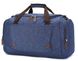 Дорожная синяя текстильная сумка Vintage 20075