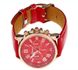 Жіночий наручний годинник GENEVA UNO RED +1363