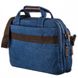 Мужская текстильная сумка синяя для ноутбука Vintage 20184
