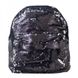 Молодіжний рюкзак з паєтками YES 10 л GS-03 «Black» (557655)