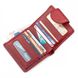Шкіряний жіночий гаманець ST Leather 18499 (ST415), Червоний