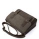 Чоловіча шкіряна сумка Vintage 14097 Темно-сірий