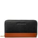 Жіночий шкіряний гаманець SMITH CANOVA FUL-26800-black-tan