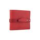 Кожаный бумажник Hi Art WP-07br Shabby Red Berry Красный
