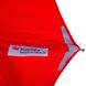 Красный Автоматический женский зонт с фонариком и светоотражающими вставками FARE
