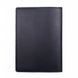 Кожаная черная обложка для паспорта Valenta ОУ224541