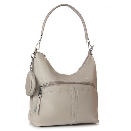 Женская кожаная сумка с ключницей ALEX RAI 2035-9 white-grey купить недорого в Ты Купи