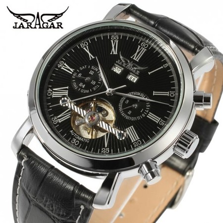 Чоловічий годинник Jaragar Silver Star (1009) купити недорого в Ти Купи