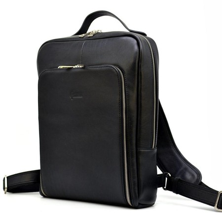 Кожаный рюкзак TARWA ta-1239-4lx Черный купить недорого в Ты Купи