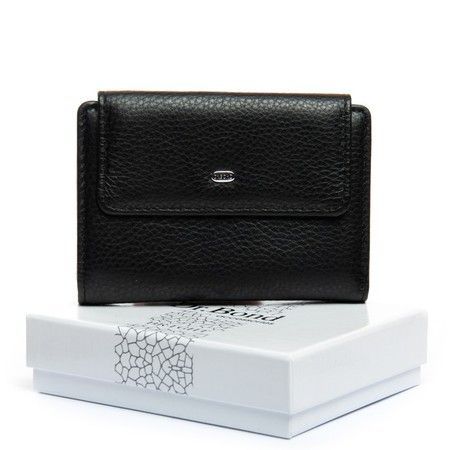 Женский кожаный кошелек Bright DR. BOND WS-31 black купить недорого в Ты Купи