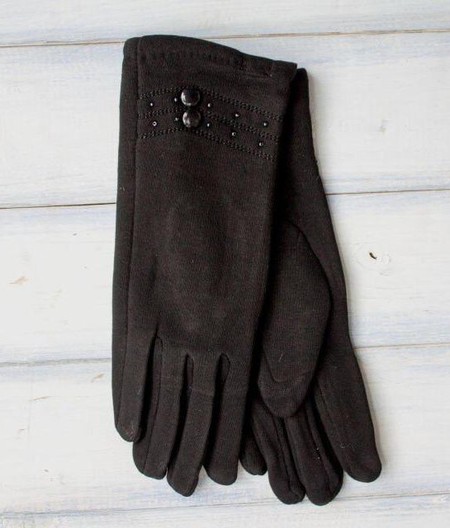 8,5 - Жіночі стрейчеві рукавички 8743 купити недорого в Ти Купи