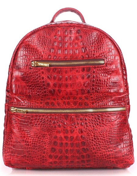 Молодежный рюкзак женский POOLPARTY Mini красный купить недорого в Ты Купи