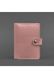 Шкіряний паспортний покрив 3.0 Рожевий BN-OP-3-рожевий персик