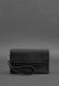 Кожаный мужской клатч-барсетка BlankNote 3.0 черный Crazy Horse - BN-KLATCH-3-G-KR