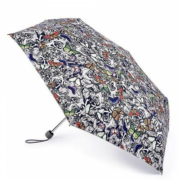 Жіноча механічна парасолька Fulton Superslim-2 L553 - Butterfly 'N' Roses купити недорого в Ти Купи