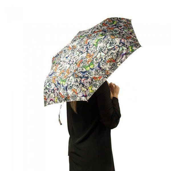 Жіноча механічна парасолька Fulton Superslim-2 L553 - Butterfly 'N' Roses купити недорого в Ти Купи