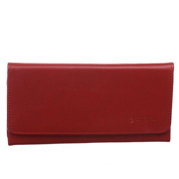 Жіночий червоно-коричневий шкіряний гаманець Valenta ХР71110 купити недорого в Ти Купи