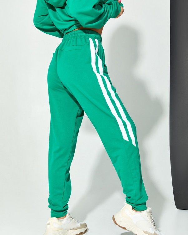 Спортивные штаны ISSA PLUS 12911 S зеленый купить недорого в Ты Купи