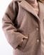 Пальто ISSA PLUS 14270 S коричневий