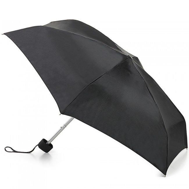 Механічна парасолька унісекс FULTON TINY-1 L500 - BLACK купити недорого в Ти Купи