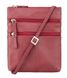 Кожаная сумка-планшет Visconti 18606 RED