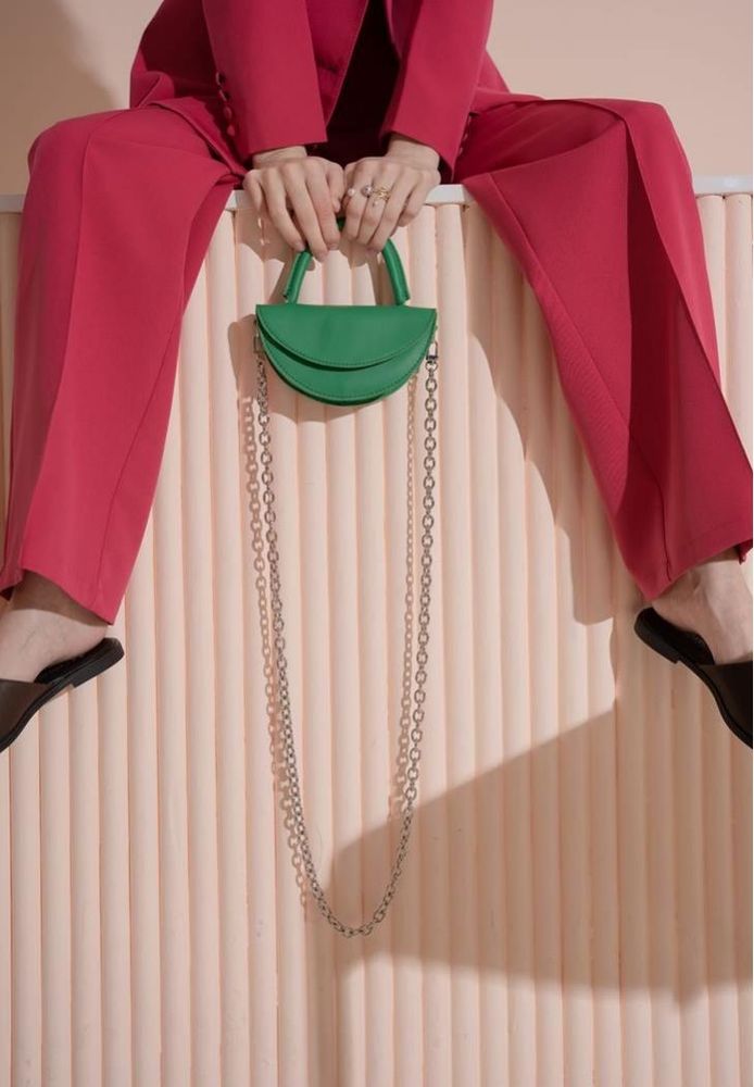 Женская кожаная мини-сумка Сhris micro зеленаяTW-CHRIS-MI-GREEN купить недорого в Ты Купи