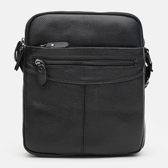 Мужская кожаная сумка Keizer K12217bl-black купить недорого в Ты Купи