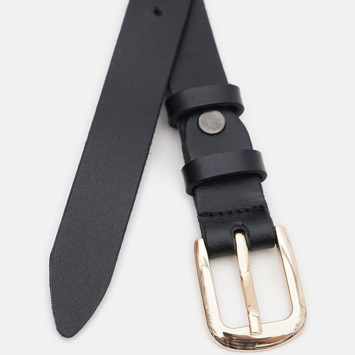 Женский кожаный ремень Borsa Leather 100v1genw73-black купить недорого в Ты Купи