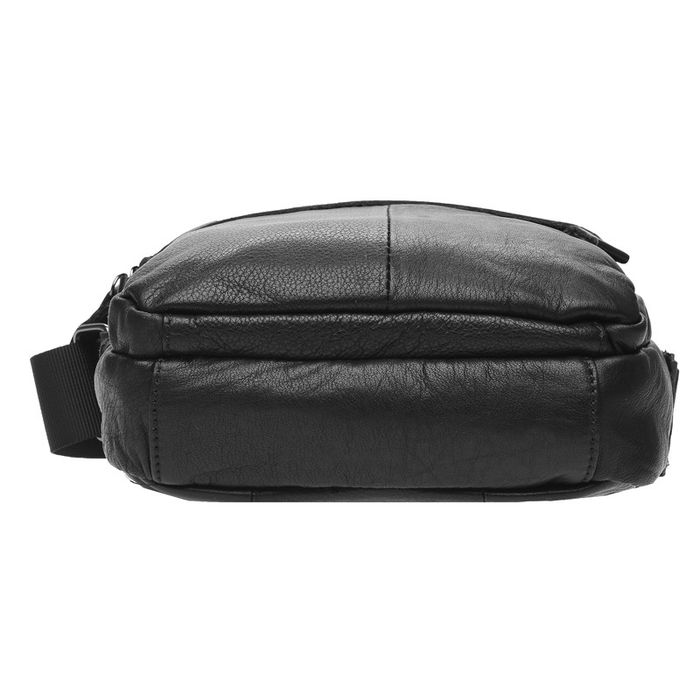Мужская кожаная сумка Keizer K18853-black купить недорого в Ты Купи