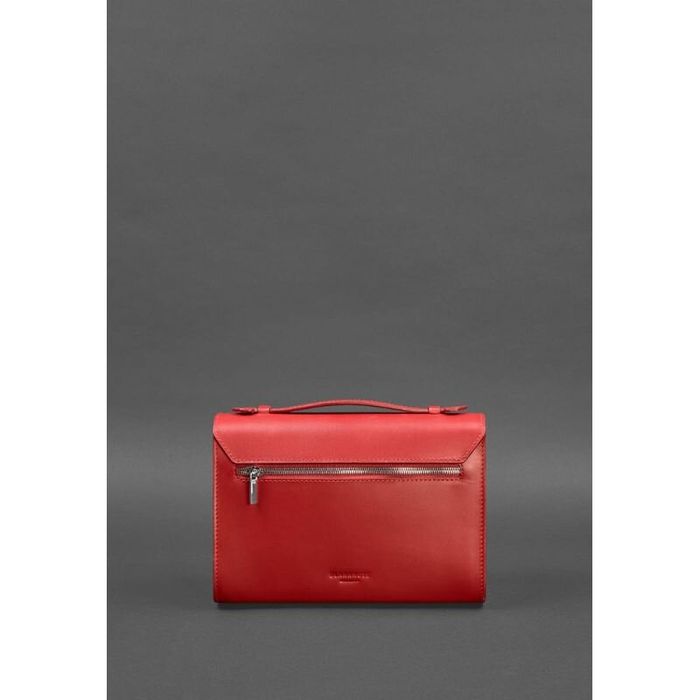 Жіноча шкіряна сумка-кроссбоді BlankNote Lola Червона (BN-BAG-35-ruby) купити недорого в Ти Купи