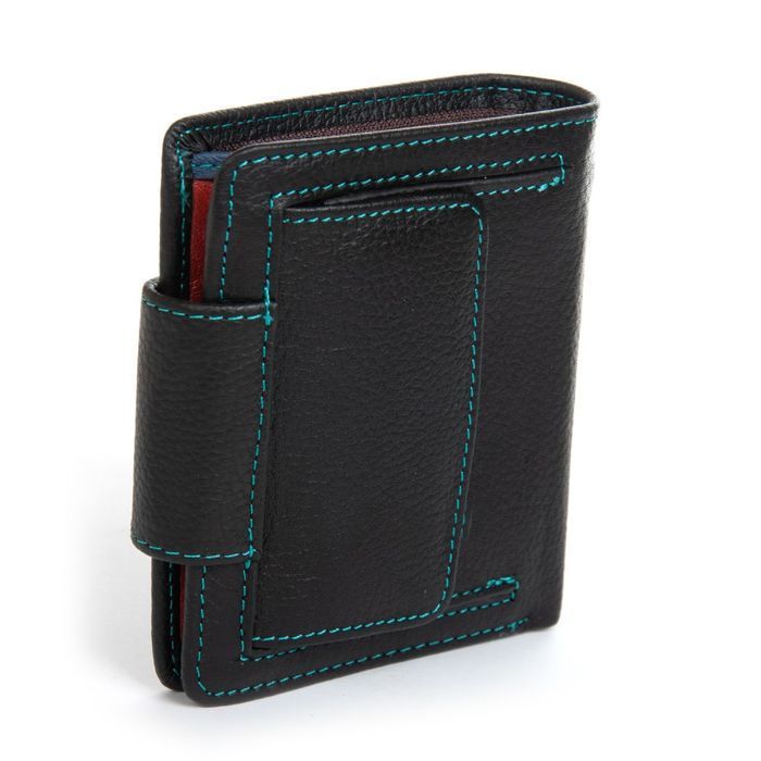 Женский кожаный кошелек Rainbow DR. BOND WRS-415-1 black купить недорого в Ты Купи