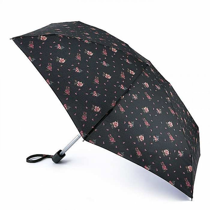 Механічна жіноча парасолька Fulton Tiny-2 L501 Sunset Bouquet (Букет Занепаду) купити недорого в Ти Купи