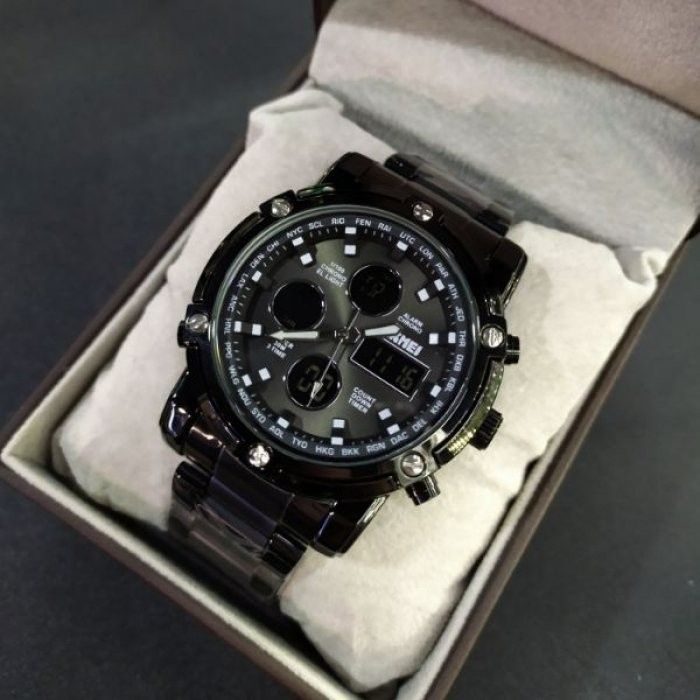 Мужские часы SKMEI MOLOT LIMITED ALLBLACK (2191) купить недорого в Ты Купи
