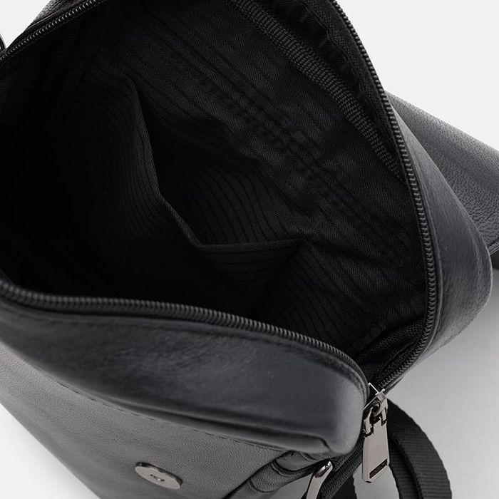 Чоловіча шкіряна сумка Ricco Grande T1tr0026bl-black купити недорого в Ти Купи
